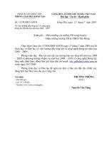 135/PGDĐT-GDTH ngày 15/7/2009 Tổng kết công nghệ thông tin năm học 2008-2009