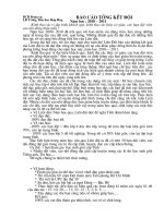 BAO CAO DAI HOI LIEN DOI 2010- 2011