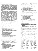 Bài tập trắc nghiệm tiếng anh 10 tập 3