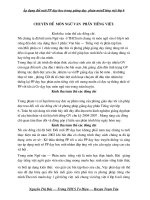 chuyên đề tiếng việt