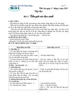 Giáo án 5 tuần 1 chi tiết