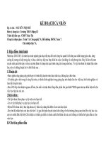 kế hoạch cá nhân.NH 10-11