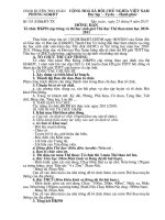 Hướng dẫn tổ chức HKPĐ cấp trường và thi học sinh giỏi TDTT năm học 2010-2011