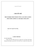 SKKN môn Chính tả lớp 5