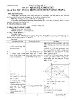 chủ đề tự chọn:QUAN HỆ SONG SONG