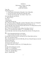 Giao an lop 5 tuan 10