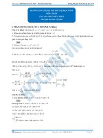 hướng dẫn giải đề thi thử đại học số 04