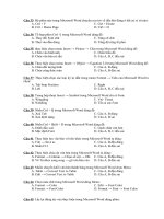 BT trắc nghiệm tin học (2)