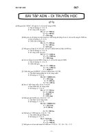 kiểm tra sinh hoc adn