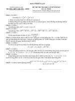 ĐỀ THI THỬ ĐẠI HỌC LẦN II NĂM 2013 TRƯỜNG THPT CHUYÊN – ĐHSP Môn thi: TOÁN
