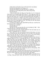 CÔNG ĐOÀN VỚI CÔNG TÁC TUYÊN TRUYỀN