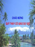 Bài: Khí áp và gió