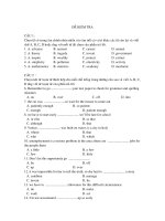 KIỂM TRA TIẾNG ANH 12(16)