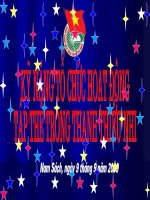 Tài liệu tập huấn công tác Đội 2009