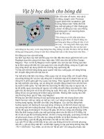 Vật lí và bóng đá