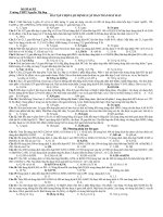 đề hóa tuyển chọn ( ôn đh)