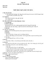 Tuần 10 chuẩn kiến thức