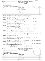 De kiem tra 15 phut chuong 1-Đai 9