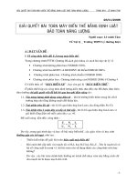 phep giai  toan may bien ap