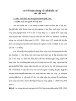 cơ sở lý luận chung về xuất khẩu chè