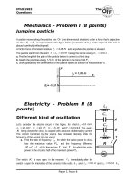 Đề IPHO(vật lí quốc tế) 1983-1
