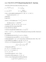 chu de gtln - gtnn - ung dung