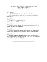 ĐỀ THI HỌC SINH GIỎI TOÁN LỚP 4