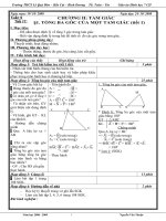 Giáo án C II Hình học 7