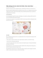 HOI CHUNG CRIDU CHAT-TRE KHOC NHU MEO KEU