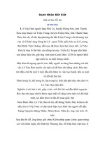 Danh nhân Đất Việt - nhà sử học Lê Văn Hưu