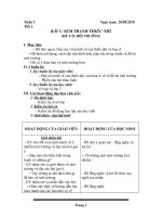 mĩ thuật từ tuần 1 đến tuần 9