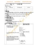 Đại số 6 tiết 13-30