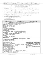 Giáo án Chương III Đại số 8