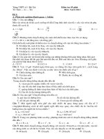 kiem tra chuong I CB đề 1