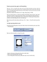 GT PHẦN MỀM CHỈNH SỬA ẢNH ( 3 )