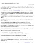 tự làm Đĩa Boot