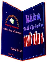 TÍNH THỐNG NHẤT  VỀ VĂN BẢN