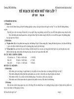 KẾ HOẠCH NGỮ VĂN LỚP 7