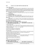 Bài 4. Công của lực điện. Hiệu điện thế