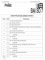 Giáo An Đại Số 7 Chương I