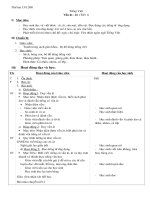 Giáo án lớp 1(Tuần 17)