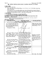 GIAO AN DAI (CHUAN- CHUONG II,III,IV)