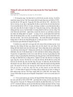 Những đề xuất cách tân thể loại trong thơ Nôm Nguyễn Đình Chiểu