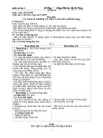 Giáo án lớp 5( Tuần 4)