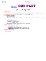 Tiếng Anh 8 Unit4 T2 (4 cột)(2010-2011)