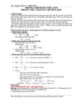 Phương trình Ion thu gọn trong giải BT Hóa