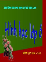 Tiết 8 : Độ dài đoạn thẳng - Hình học 6