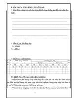 KẾ HOẠCH BỘ MÔN TOÁN 9