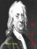 ĐỊNH LUẬT III  NEWTON .