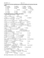 REVISION 1 ( UNIT 1,2,3)